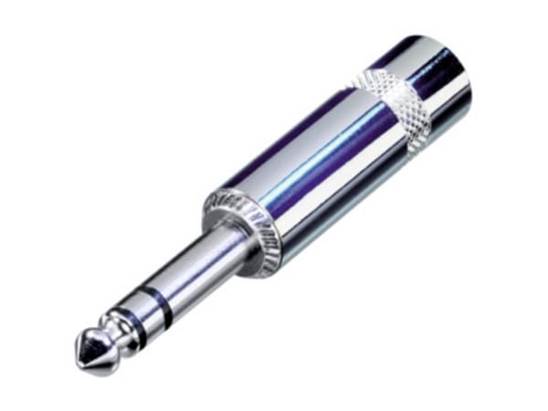 Rean AV NYS228 Jack-stik 6,35 mm Stik Poltal: 3 1 stk