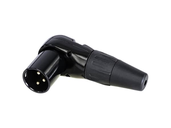 Rean AV RC3MR-B XLR-stik Stik, vinklet Poltal: 3 1 stk