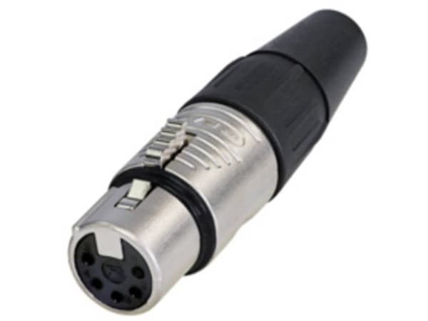 Rean RC5F XLR-kontakt Kontakt, rak Antal poler: 5 1 st
