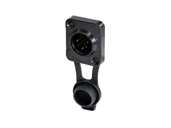 Rean RRX5M-Z-002-1 XLR-kontakt Anslutning, infälld montering Antal poler: 5 1 st