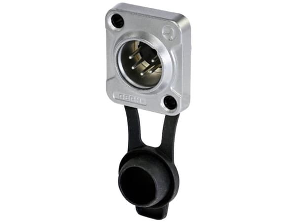 Rean RRX5M-Z-002-1 XLR-kontakt Anslutning, infälld montering Antal poler: 5 1 st