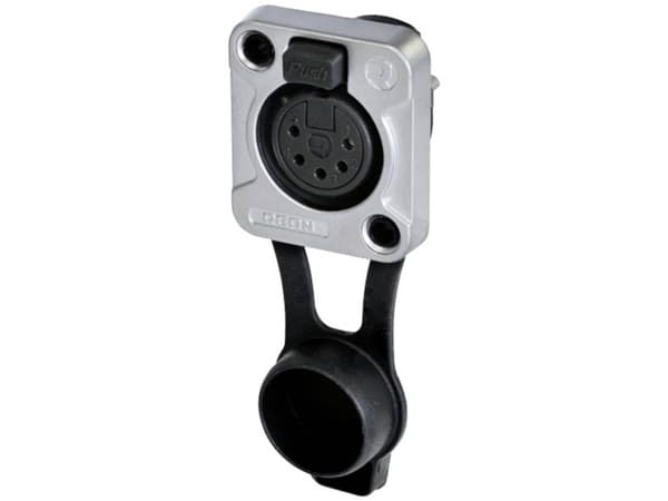 Rean RRX5F-Z-001-1 XLR-kontakt Anslutning, infälld montering Antal poler: 5 1 st