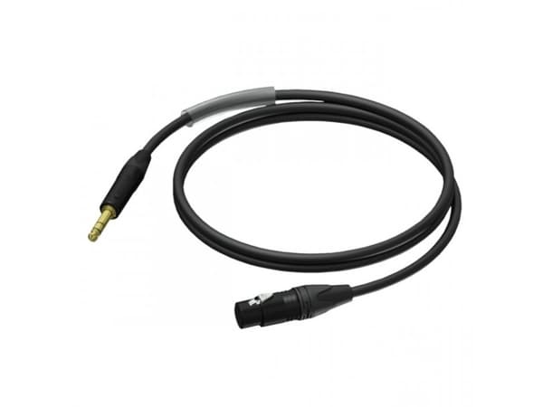 eński XLR-kabel - 1,5 m. Ultraflex Stereo Męski Jack