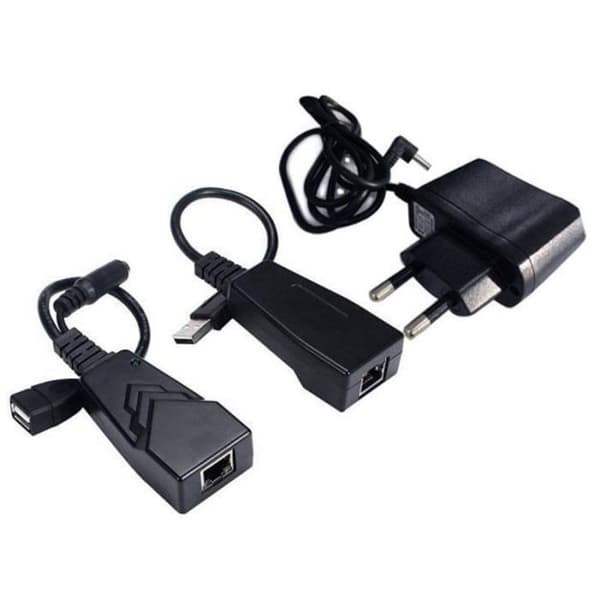 Premiumcord USB 2.0 Extender-cat5 / Cat5e / Cat6 nätverkskabel upp till 100m