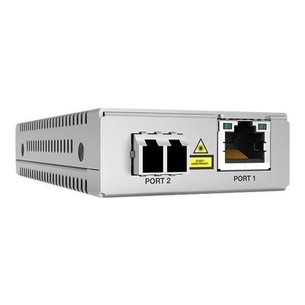 Allied Telesis AT MMC2000LX-LC Fiberoptisk mediakonverterare GigE 1000Base-LX, 1000Base-X RJ-45 - Single Mode LC...