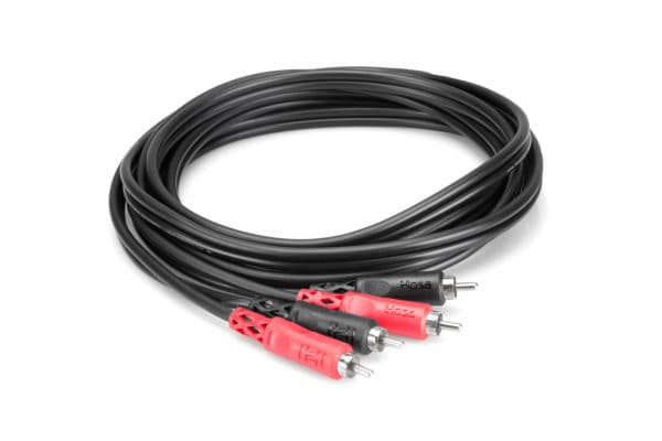 Hosa CRA 202 - Lydkabel - RCA hann til RCA hann - 2 m