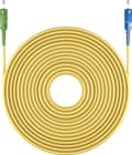 Miniatyrbillede 5 af 5: Lyslederkabel (FTTH), Singlemode (OS2) Yellow, gul (Simplex), 0,5 m