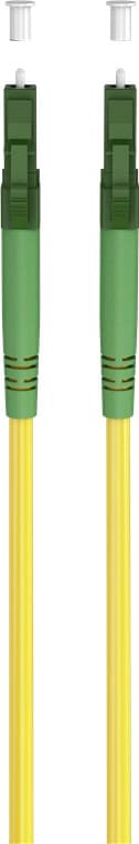 Lyslederkabel (FTTH), Singlemode (OS2) Yellow, gul (Simplex), 5 m