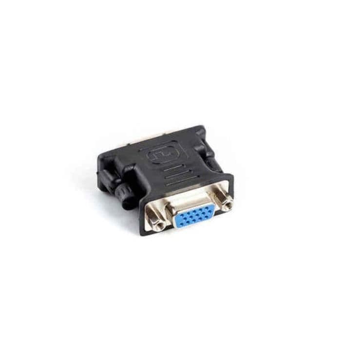 Lanberg AD-0012-BK DVI till VGA Adapter Svart - - - Lanberg
