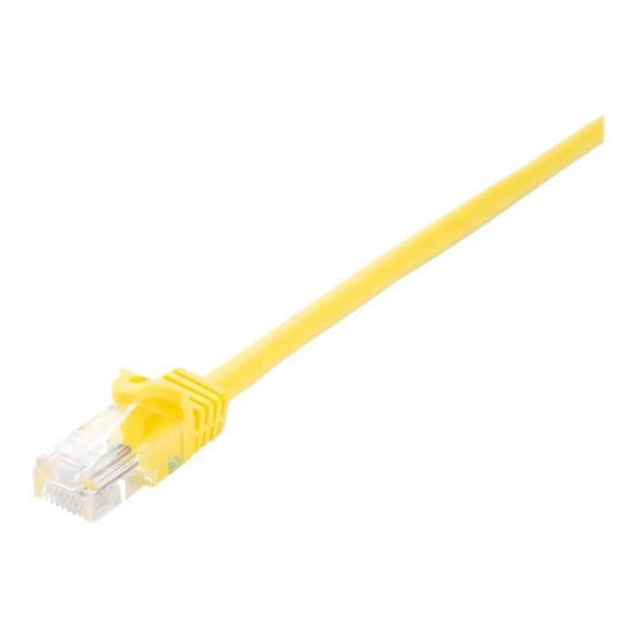 V7 Nätverkskabel V7CAT6UTP-50C-YLW-1E - 50 cm Kategori 6 - För Modem, Router, Hub, Panel, Väggplatta, PC