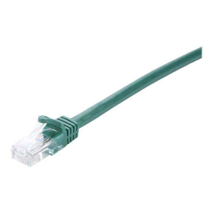 V7 Nätverkskabel V7CAT6UTP-02M-GRN-1E - 2 m Kategori 6 - För modem, router, hubb, panel, väggplatta, PC