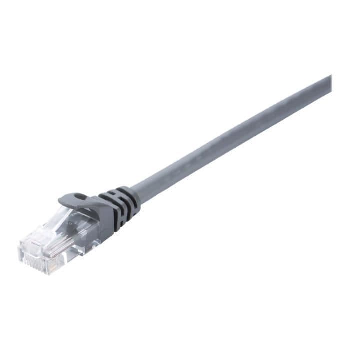 V7 Nätverkskabel V7CAT6UTP-05M-BLK-1E - 5 m Kategori 6 - För modem, router, hubb, panel, väggplatta, PC
