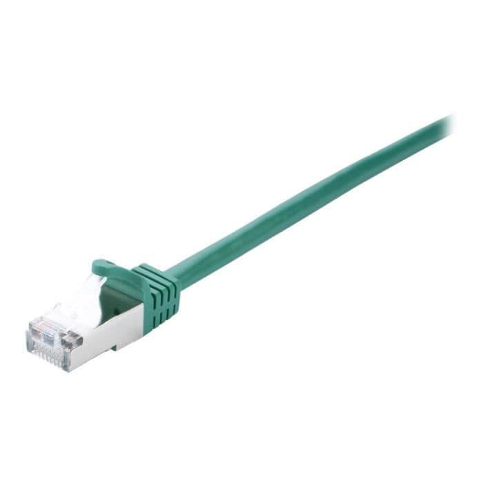 V7 Nätverkskabel V7CAT6STP-05M-GRN-1E - 5 m Kategori 6 - För modem, router, hubb, panel, väggplatta, PC