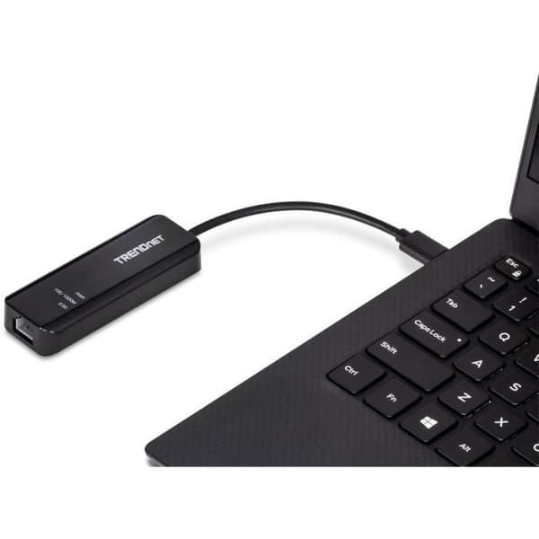 Nätverksadapter - Trendnet - TUC-ET2G - USB-C till Ethernet - 2,5 Gigabit - 2.5GBASE-T