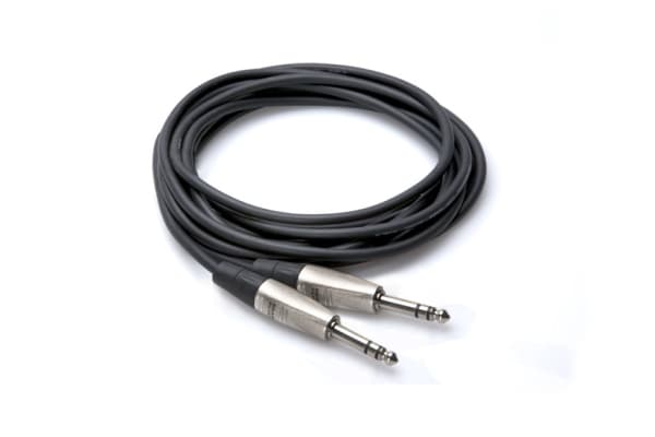 Hosa Technology HSX-010, 6.35mm TRS, XLR (3-pin), Kupari, 3,05 m, Musta