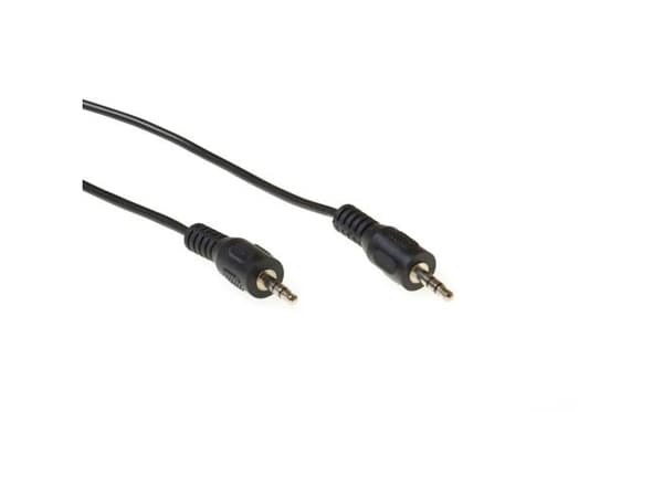 ACT AK2036 Audio-Kabel 2,5 m 3.5mm Schwarz (AK2036)