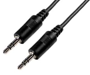 e+p B 111/5, 3.5mm, Hankjønn, 3.5mm, Hankjønn, 5 m, Sort