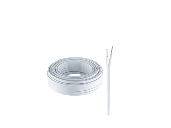 shiverpeaks BS06-18076, Kopparpläterat aluminium, 10 m, Vit