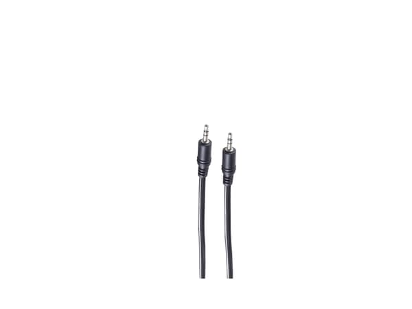 shiverpeaks BS30812-5, 3.5mm, Hankjønn, 3.5mm, Hankjønn, 5 m, Sort