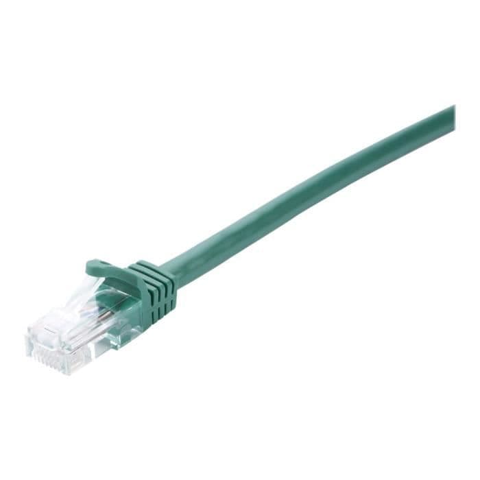 V7 Nätverkskabel V7CAT6UTP-10M-GRN-1E - 10 m Kategori 6 - För modem, router, hubb, panel, väggplatta, PC