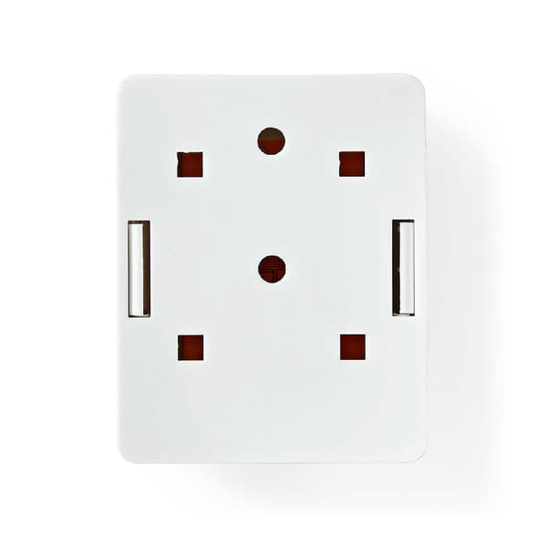 Nedis Network-uttak for veggmontering 1-port CAT6