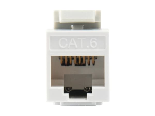 equip Pro - Keystone Jack - RJ-45 - hvid (pakke med 8)