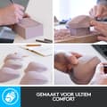Miniatyrbild 6 av 11: Logitech MX Master 2S - Trådlös mus - RF + Bluetooth - Version 2020 - Svart