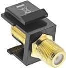Keystone installationsadapter, tilslutningskobling til satellitkabel, 2x F-stik, hvid (76202I)