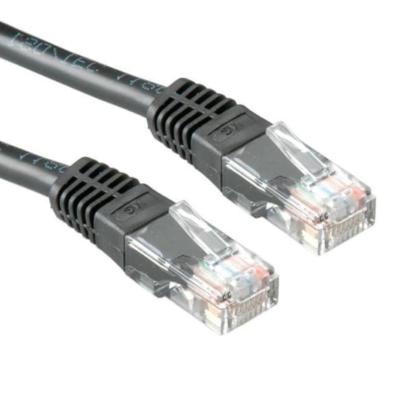 Value UTP patch kabel, Cat.6, sort 1,5m