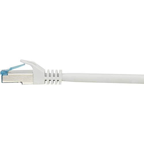Renkforce RJ45 nätverksanslutningskabel CAT 6a S/FTP 3 m grå med spärrskydd, flamskyddad Renkforce (1381762)