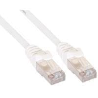 InLine - patchkabel - RJ-45 (M) - RJ-45 (M) - 3,0 m - SFTP - (kategori 5e) - pressad - vit (72503W)