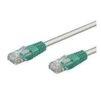 Wentronic Goobay CAT 5e Crossover Patch-kabel, U/UTP, grå, grøn, grå-grøn, 2 m - CCA blandet kobber (68864)
