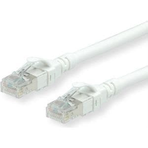 ROLINE - välikaapeli - RJ-45 (M) - RJ-45 (M) - 50 cm - SFTP, PiMF - CAT 6 - halogeeniton, muotoiltu, säikeinen - valkoinen (21.15.2660)