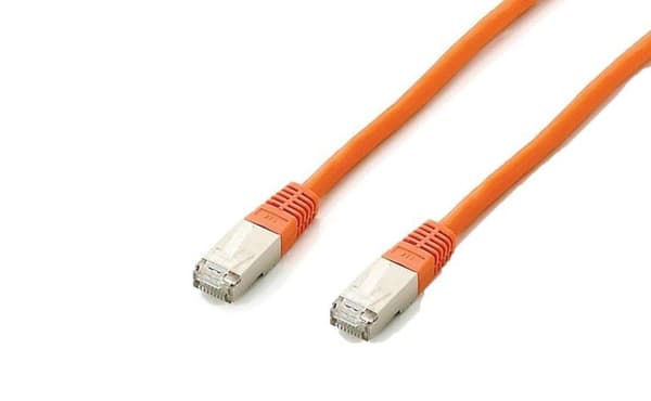 Udstyr 605677 netværkskabel 0,5 m Cat6a S/FTP (S-STP) Orange