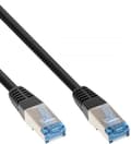 Pikkukuva 4 / 4: InLine S/FTP CAT6a 10 Gigabit teollisuusverkkokaapeli PUR-vaipalla / musta - LSZH - 15 metriä
