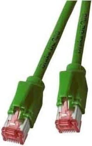 EFB Electronics RJ45 S/FTP Cat6 ja 0,5 m Cat6 SF/UTP (S-FTP) vihreä verkkokaapeli - verkkokaapeli (0,5 m, CAT6 A, SF/UTP (S-FTP), RJ-45, RJ-45, Vihreä
