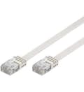 Miniatyrbillede 2 af 2: Wentronic CAT5E nätverkskabel - RJ45 - Vit - 5 m