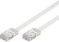 Miniatyrbillede 1 af 2: Wentronic CAT5E nätverkskabel - RJ45 - Vit - 5 m