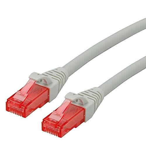 ROLINE UTP patchkabel Cat.6 komponentniveau grå 500 cm 196,85 tommer 196,85 tommer