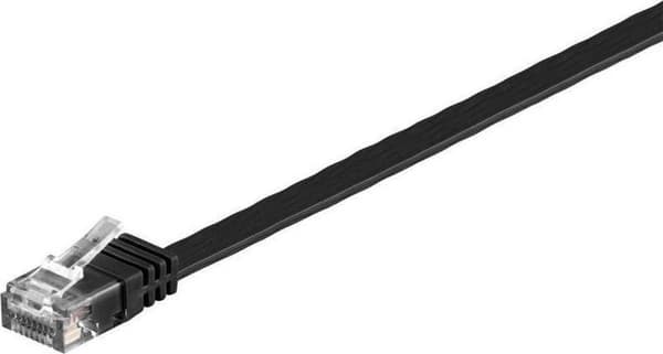 Wentronic CAT6 Verkkokaapeli - RJ45 - Musta - 20 m