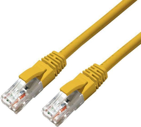 Microconnect MC-UTP6A01Y verkkokaapeli keltainen 1 m Cat6a U/UTP (UTP) (MC-UTP6A01Y)
