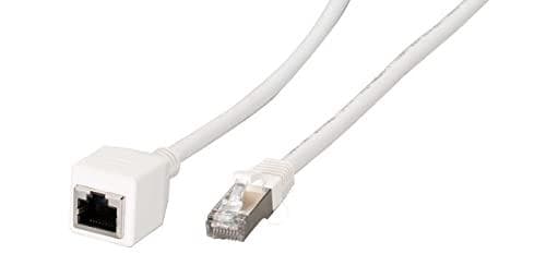 EFB RJ45 Patch Cable Jatke Cat.6A S/FTP AWG 26 5 m Valkoinen