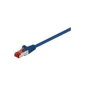 MicroConnect - Netværkskabel - RJ-45 (M) til RJ-45 (M) - 1m - FTP - CAT 6 - Blå