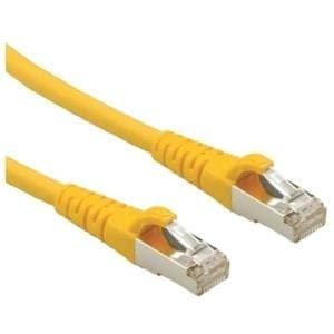 ROLINE - Patchkabel - RJ-45 (M) til RJ-45 (M) - 3 m - SFTP - CAT 6a - Gul (21.15.2823)