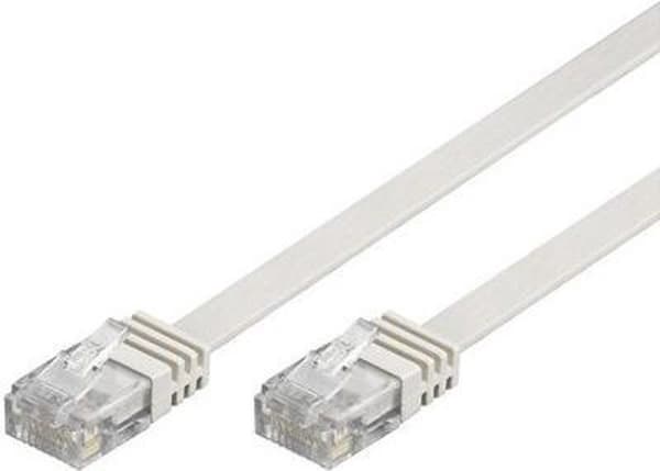 Wentronic CAT5E netværkskabel - RJ45 - Hvid - 20 m
