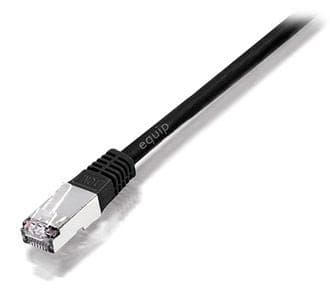 Udstyr 705914 netværkskabel 5 m Cat5e SF/UTP (S-FTP) Sort