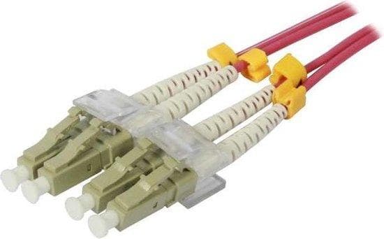 FO 2-fiber patchk. 3mtr.LC-LC 50/125um OM4 AD 2mm - kabel - patchkabel (S216766)