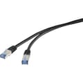 Miniatyrbild 1 av 4: Renkforce RF-4673686 nätverkskabel Svart 1 m Cat6a S/FTP (S-STP) (RF-4673686)