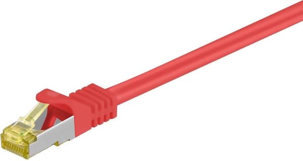 Goobay 140018 - Cat 6 STP Kabel - RJ45 - 10m - Rød