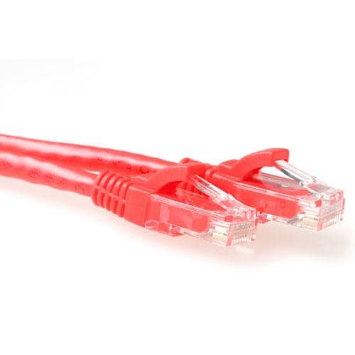 MicroConnect CAT6A UTP 2M Röd (IB 2502)